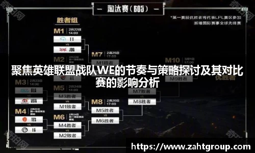 聚焦英雄联盟战队WE的节奏与策略探讨及其对比赛的影响分析